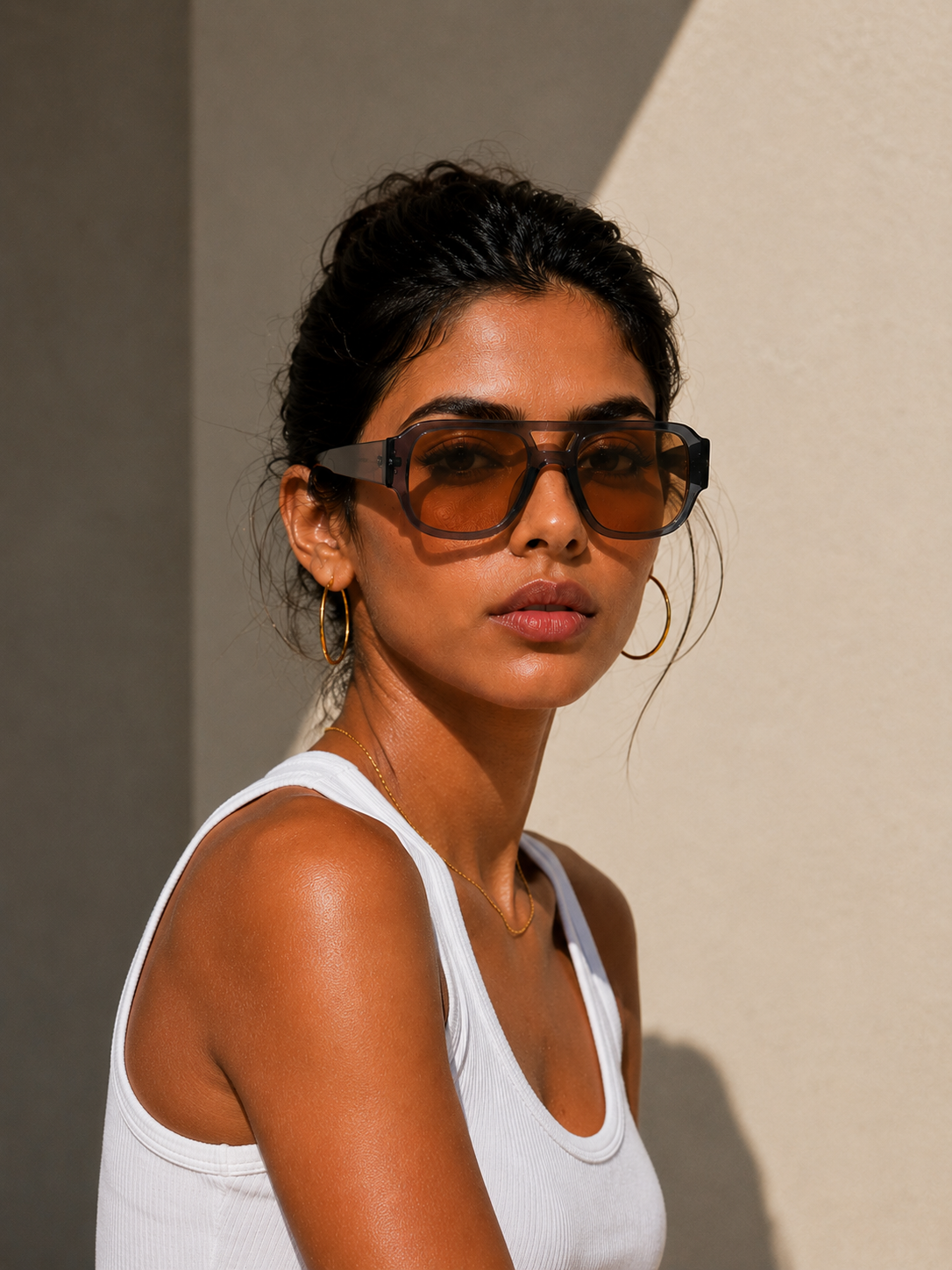 Lunettes de soleil Aviator Vintage