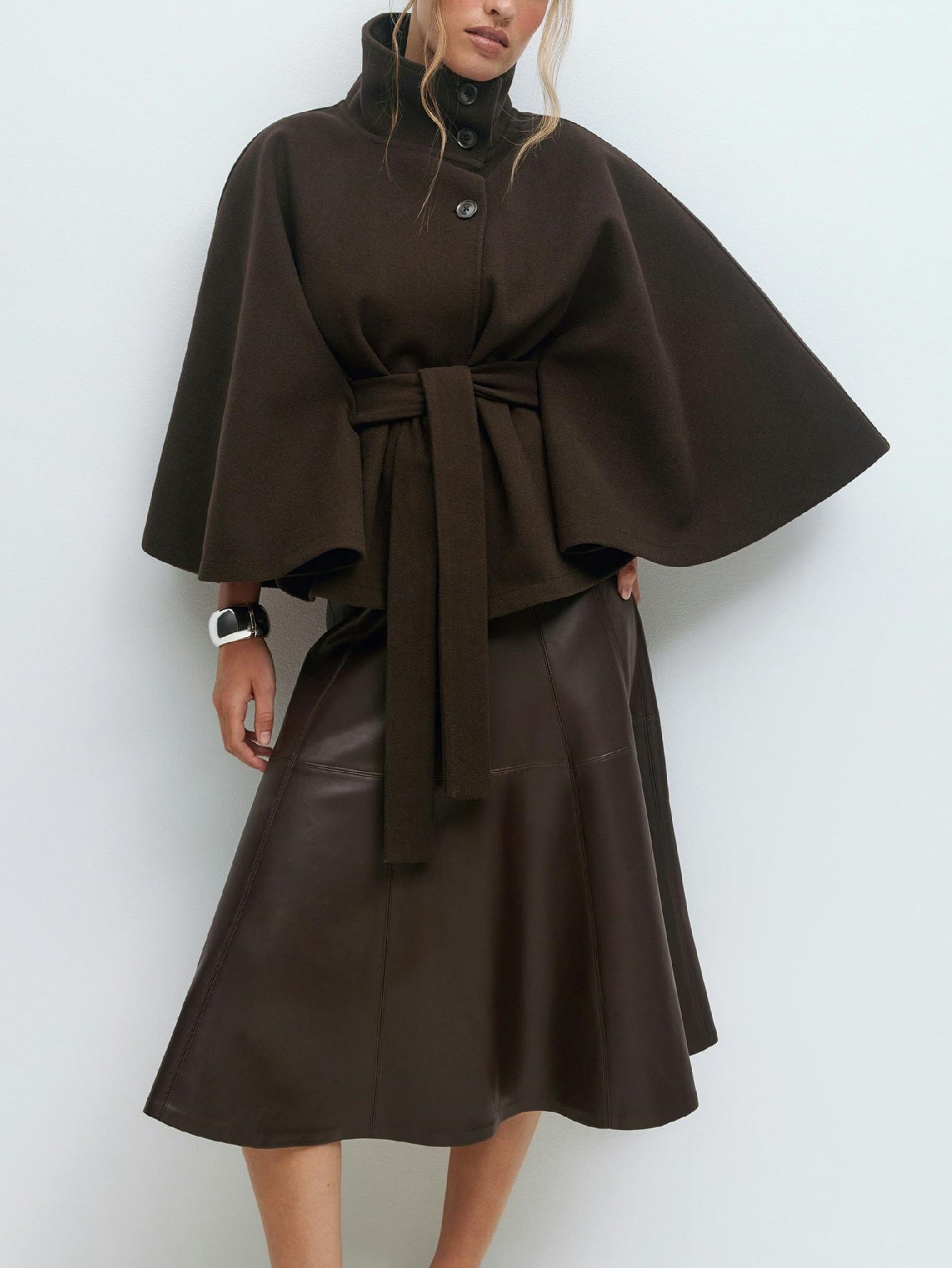 Manteau-cape Elena