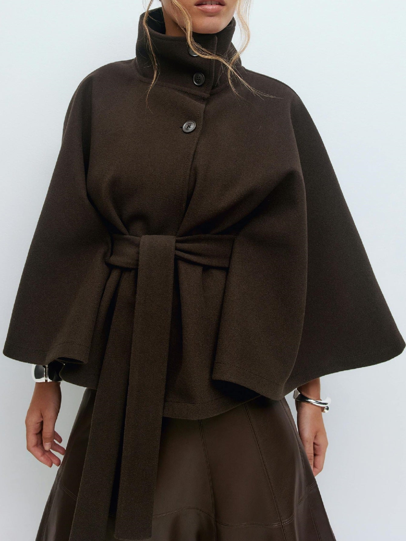 Manteau-cape Elena