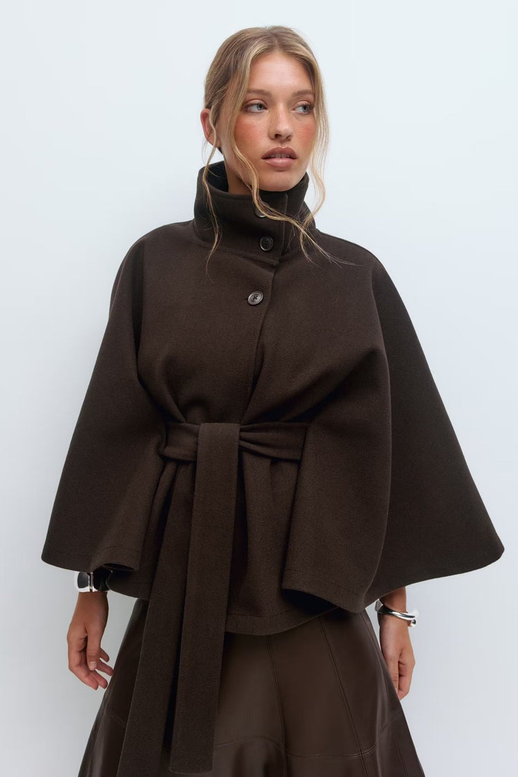 Manteau-cape Elena